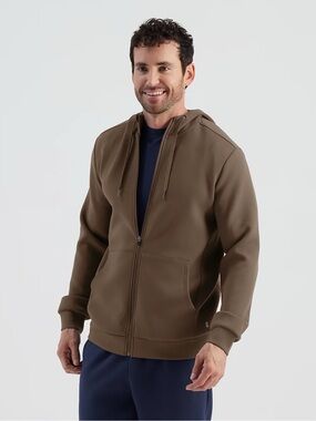 R.O.W. Men's Matias Hoodie- Light Brown 01